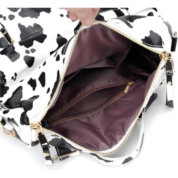 Women's Fashion Backpack bag Cow - Picture 7 of 7